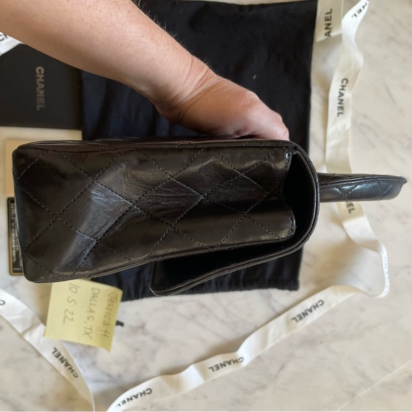 Sold locally!   Vintage Chanel Kelly w/24kt hardware - Picture 7 of 10